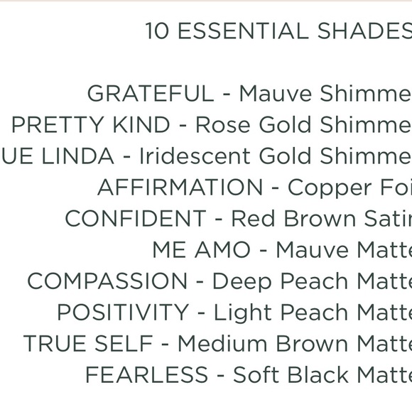 DOMINIQUE COSMETICS The Essential Eyeshadow Palette - Picture 5 of 5